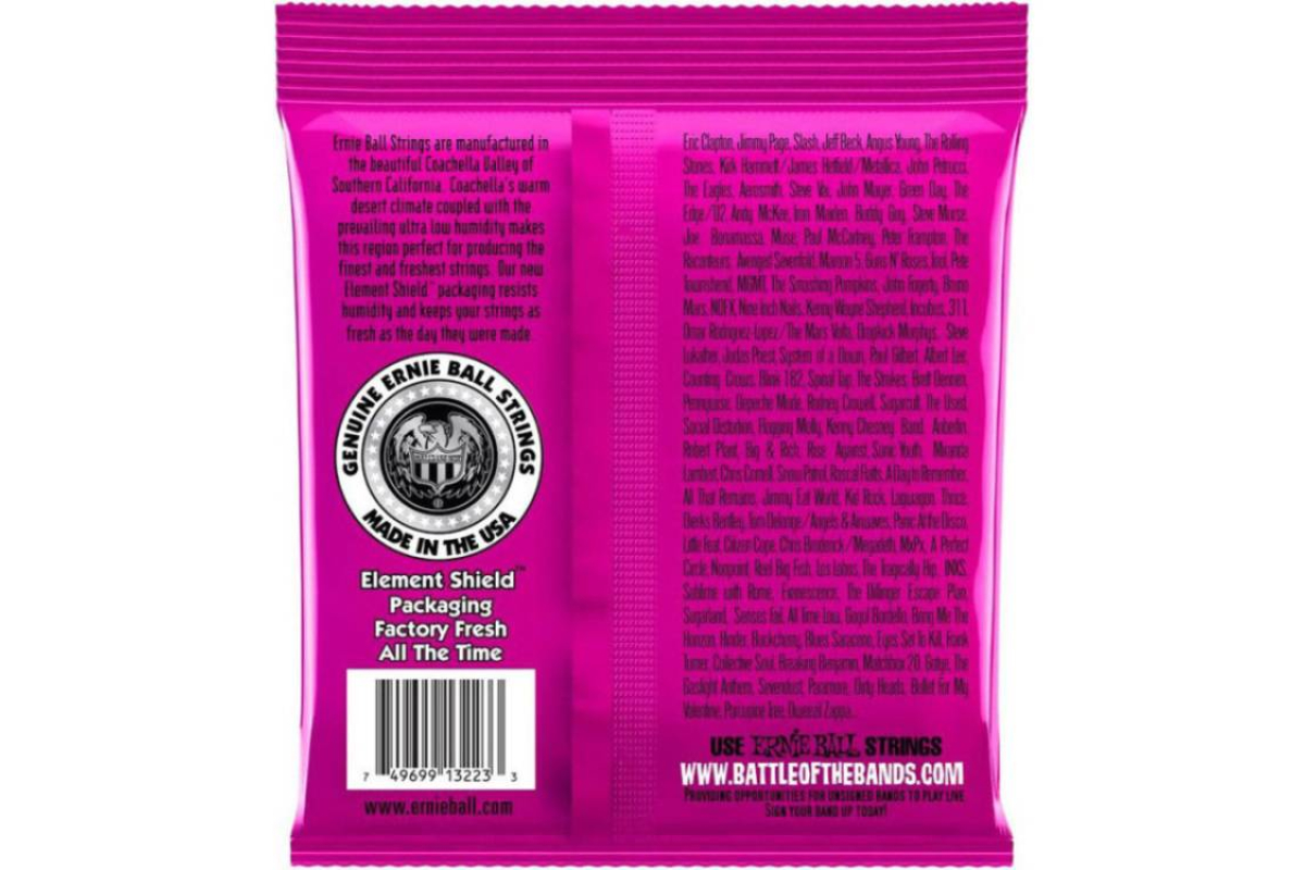 Струны для электрогитар ERNIE BALL 3223 Super Slinky Nickel Wound 9/42