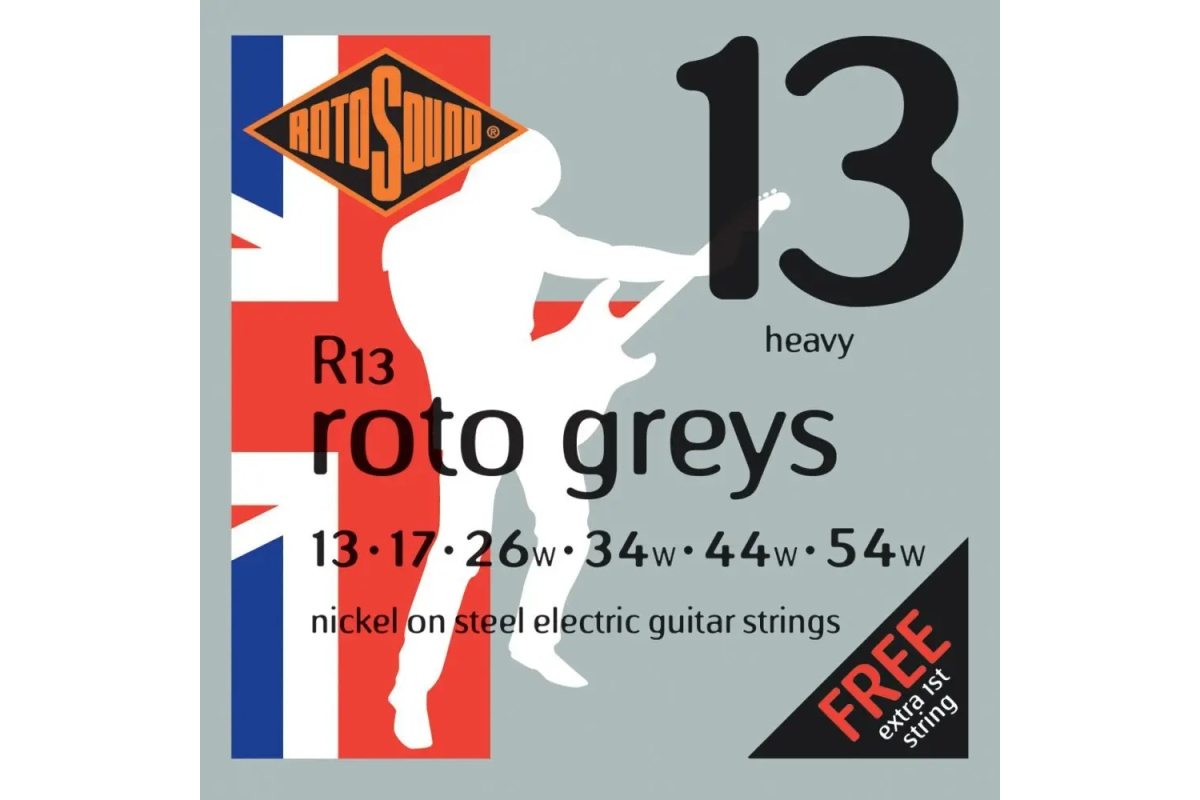 Струни для електрогітар Rotosound R13