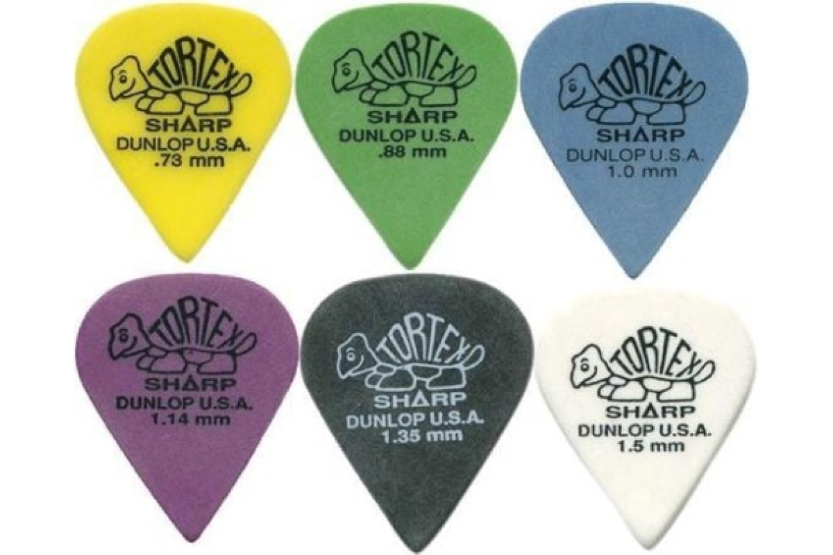Медіатор DUNLOP Tortex Sharp 412R