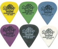 Медіатор DUNLOP Tortex Sharp 412R