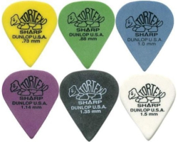 Медіатор DUNLOP Tortex Sharp 412R