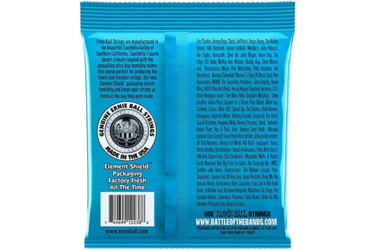  Струни для електрогітар ERNIE BALL 2238