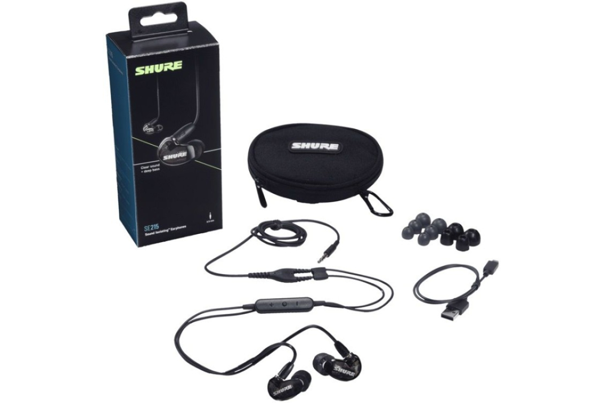 Наушники SHURE SE215-K-EFS