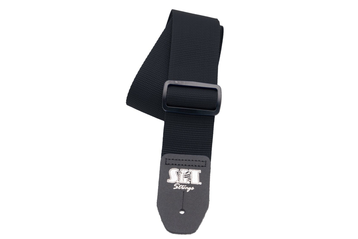 Ремень гитарный SIT STRINGS 2″ GUITAR STRAP BLACK