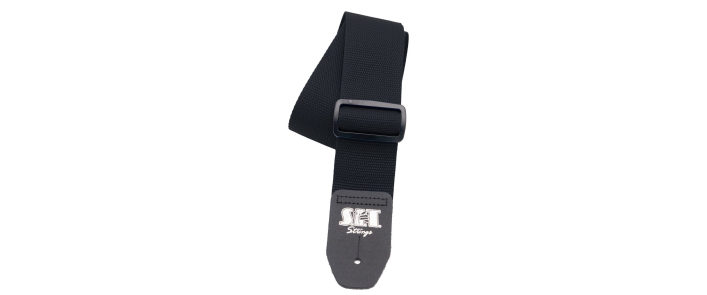 Ремень гитарный SIT STRINGS 2″ GUITAR STRAP BLACK