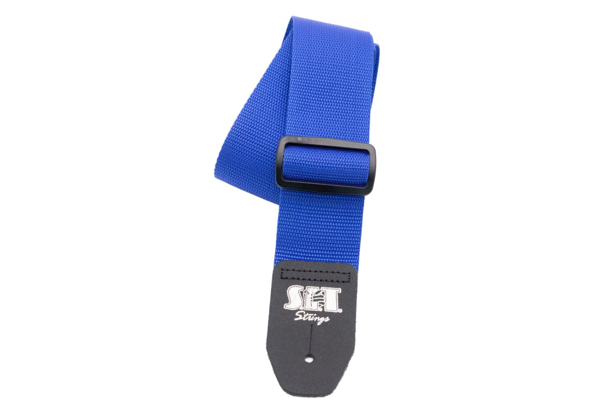 Ремень гитарный SIT STRINGS 2″ GUITAR STRAP BLUE