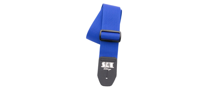 Ремень гитарный SIT STRINGS 2″ GUITAR STRAP BLUE