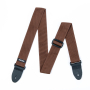 Ремень гитарный DUNLOP D07-01BR Poly Strap Brown