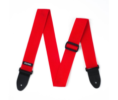 Ремінь гітарний DUNLOP D07-01RD Poly Strap Red