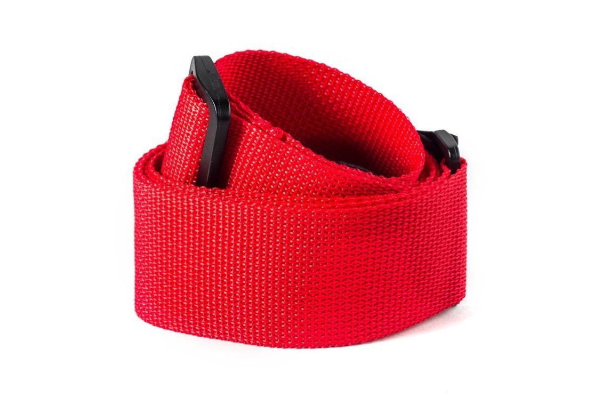 Ремінь гітарний DUNLOP D07-01RD Poly Strap Red