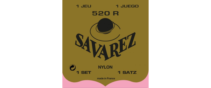 Струни для класичних гітар SAVAREZ 520 R