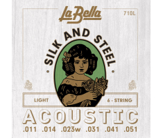 Струны для акустических гитар LA BELLA 710L