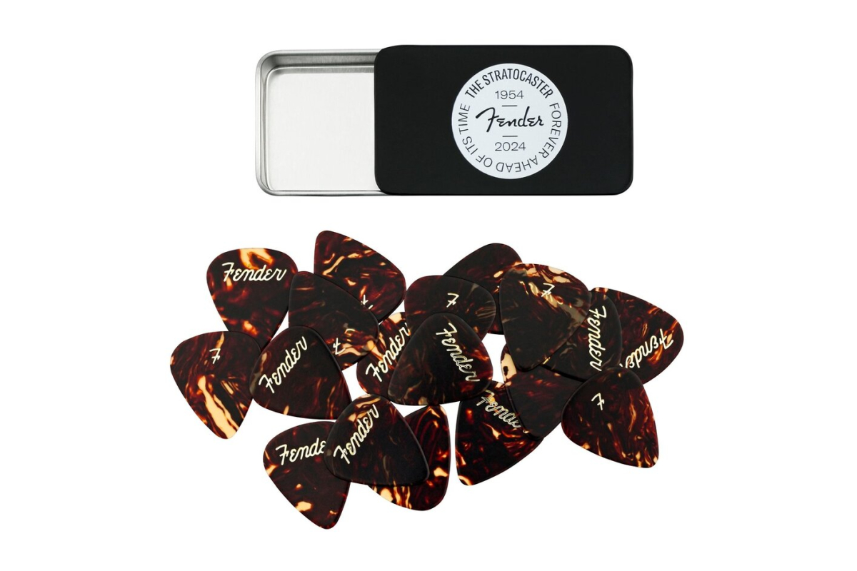 Набор медиаторов FENDER 70TH ANNIVERSARY PICK TIN - 12 PICKS