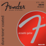 Струны для акустических гитар FENDER 80/20 DURA-TONE 13-56 COATED ACOUSTIC GUITAR STRINGS