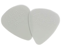 Медиатор FENDER 351 SHAPE NYLON PICKS 0.60 12 PACK GRAY