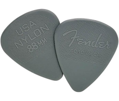 Набор медиаторов FENDER 351 SHAPE NYLON PICKS 0.88 12 PACK DARK GRAY