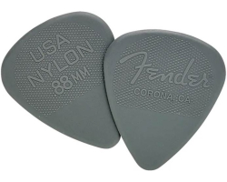 Набор медиаторов FENDER 351 SHAPE NYLON PICKS 0.88 12 PACK DARK GRAY