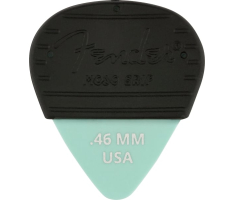 Набор медиаторов FENDER MOJO GRIP DURA-TONE 0.46 DELRIN PICKS - 3 PACK BLUE
