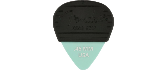 Набор медиаторов FENDER MOJO GRIP DURA-TONE 0.46 DELRIN PICKS - 3 PACK BLUE