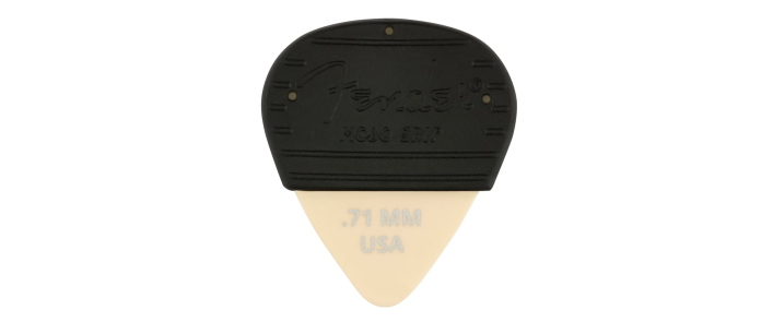 Набор медиаторов FENDER MOJO GRIP DURA-TONE 0.71 DELRIN PICKS - 3 WHITE