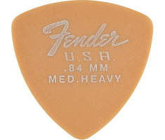 Набор медиаторов FENDER 346 SHAPE DURA-TONE 0.84 DELRIN PICKS BUTTERSCOTCH BLONDE 12 PACK