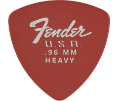 Набор медиаторов FENDER 346 SHAPE DURA-TONE 0.96 DELRIN PICKS FIESTA RED 12 PACK