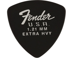 Набор медиаторов FENDER 346 SHAPE DURA-TONE 1.21 DELRIN PICKS BLACK 12 PACK