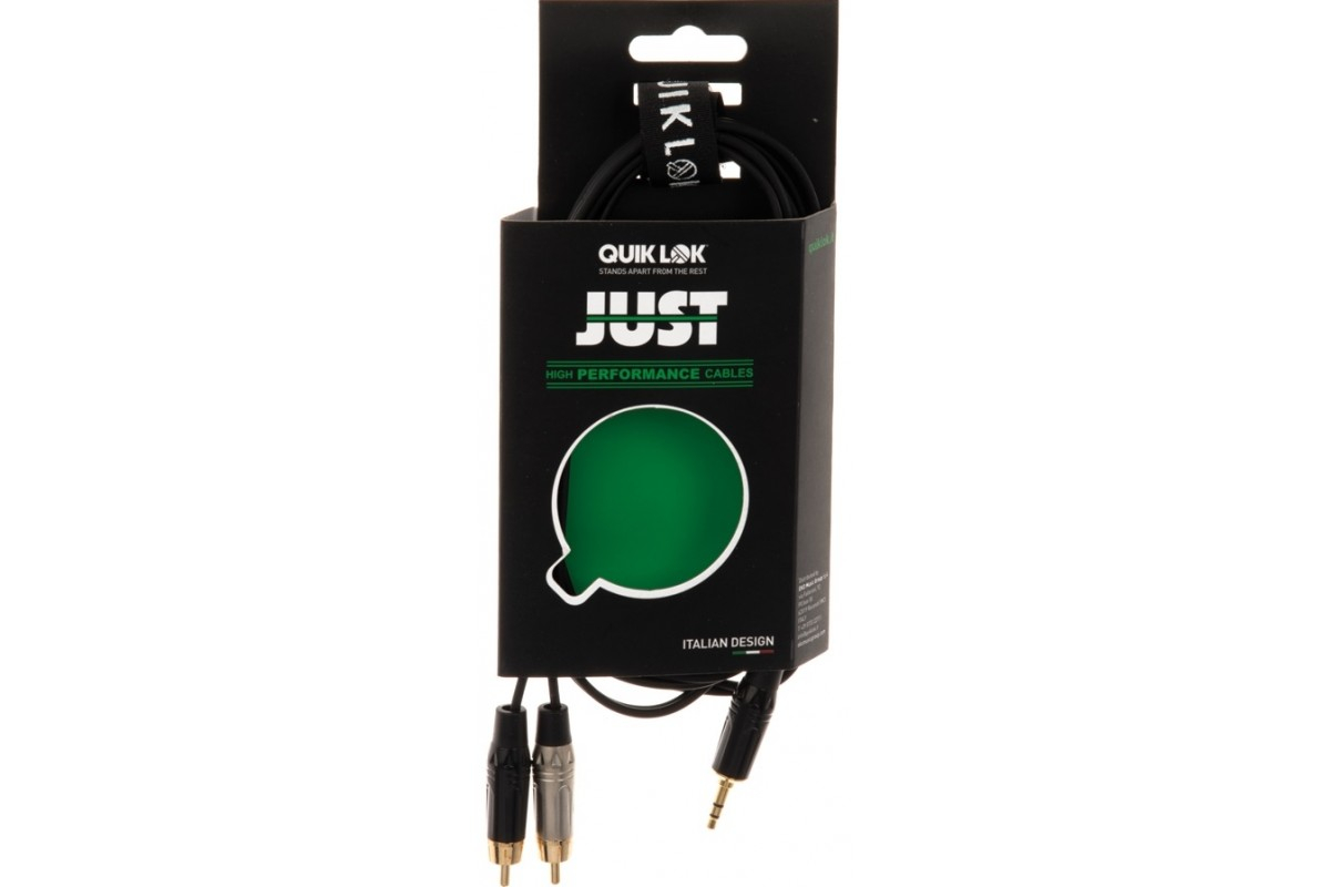 Кабель коммутационный QUIK LOK JUST J352RCA 2