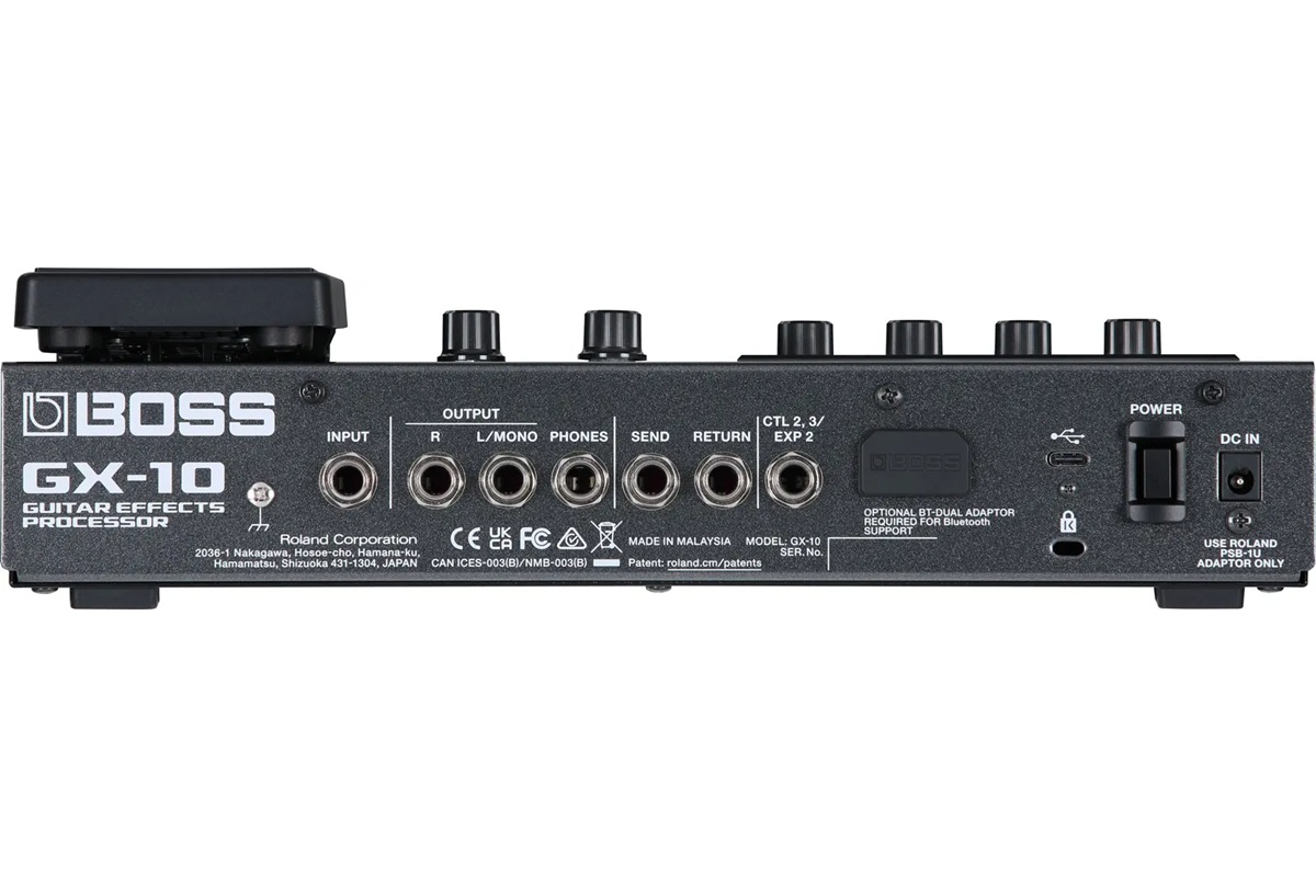 Гитарный процессор эффектов BOSS GX-10