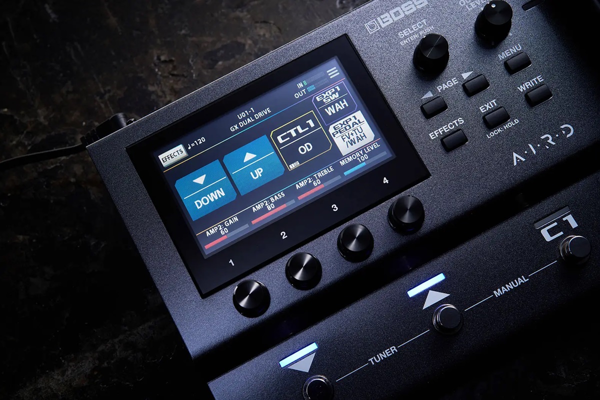 Гитарный процессор эффектов BOSS GX-10