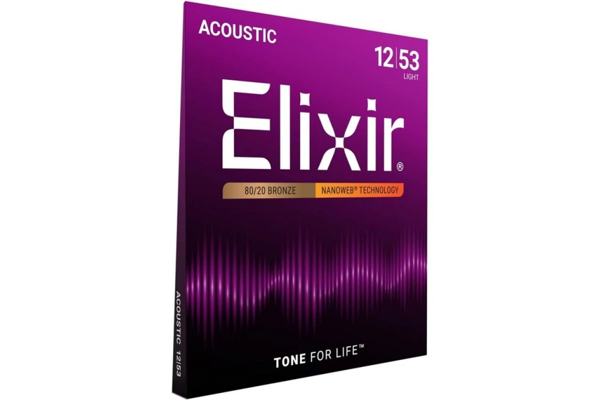 Струни для акустичних гітар ELIXIR AC NW L