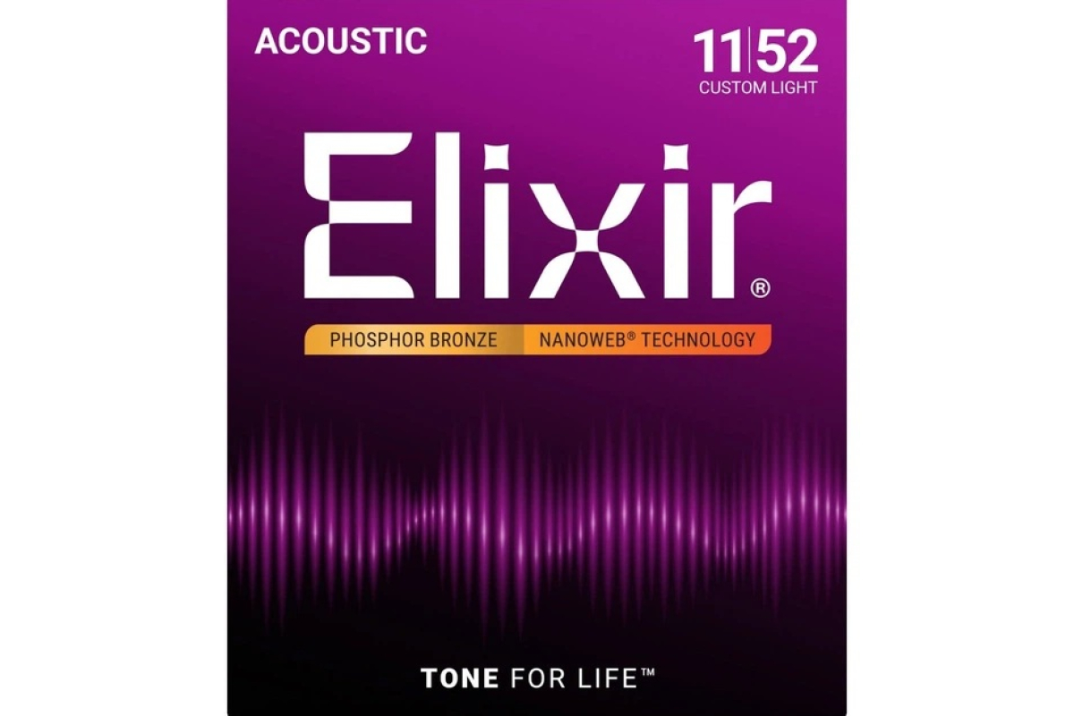 Струни для акустичних гітар ELIXIR PB NW CL