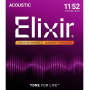 Струни для акустичних гітар ELIXIR PB NW CL