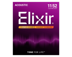 Струни для акустичних гітар ELIXIR AC NW CL