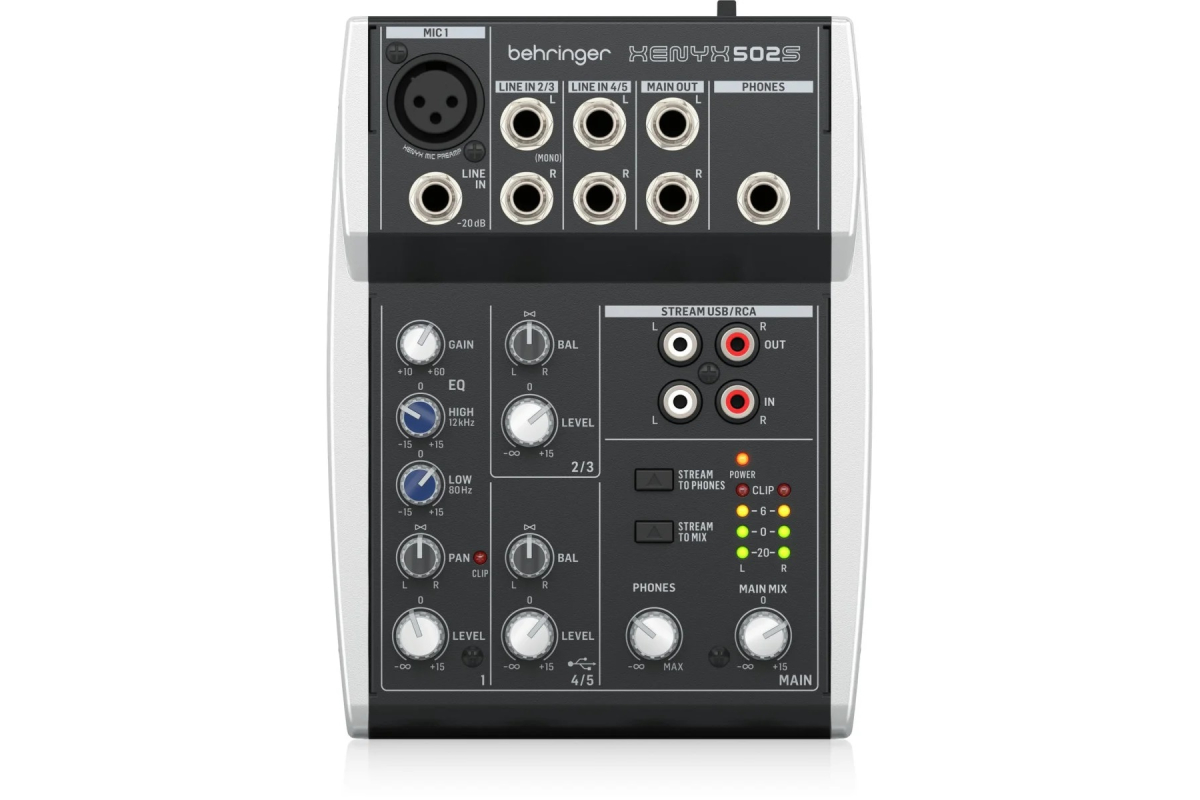 Микшерный пульт BEHRINGER XENYX502S