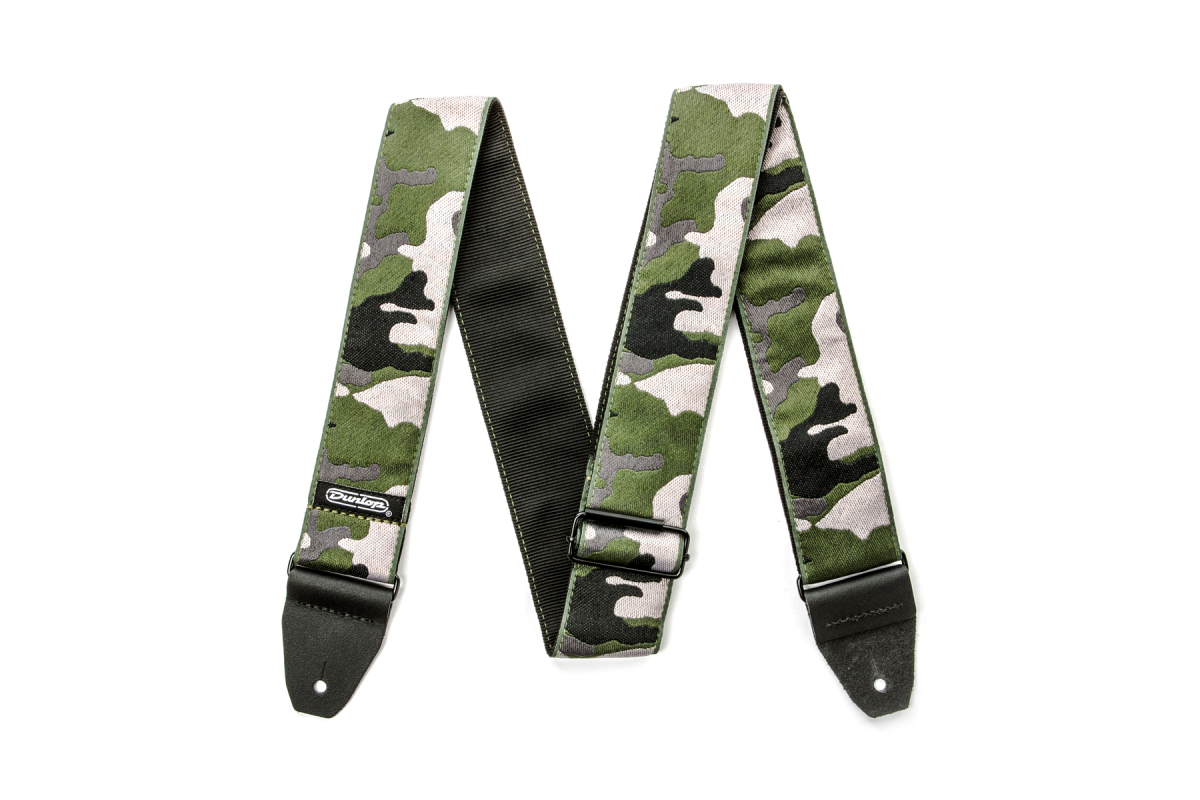 Ремень гитарный DUNLOP D67-16 2" Jacquard Ranger Green