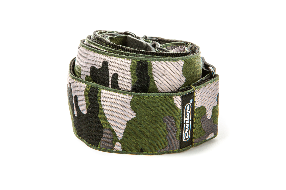 Ремень гитарный DUNLOP D67-16 2" Jacquard Ranger Green