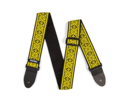Ремень гитарный DUNLOP D67-02YE 2" Jacquard Fillmore Yellow
