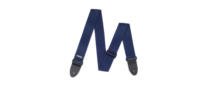 Ремень гитарный DUNLOP D07-01NV 2" Poly Navy Blue