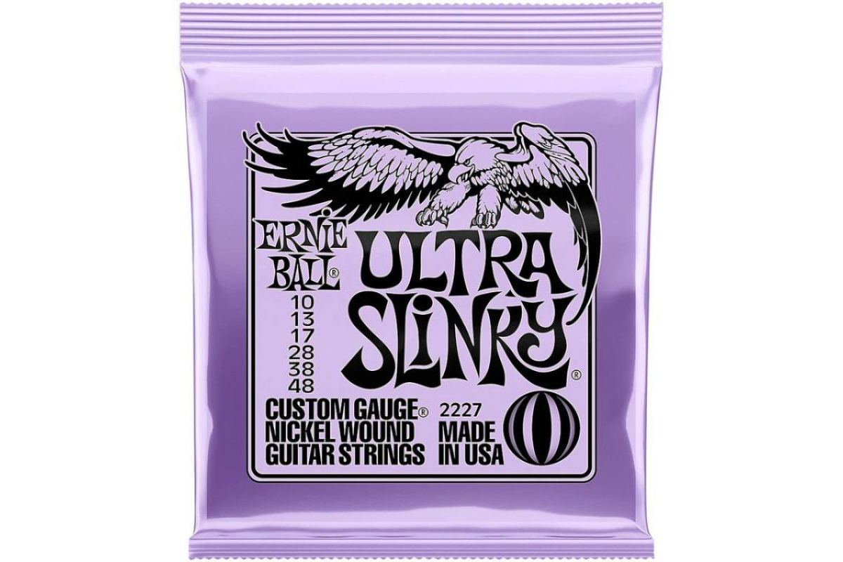 Струни для електрогітар ERNIE BALL 2227 Ultra Slinky Nickel Wound 10/48