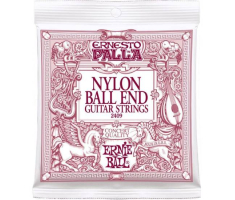 Струни для класичних гітар ERNIE BALL 2409 Ernesto Palla Nylon Black and Gold Classical Guitar Strings (Ball End)