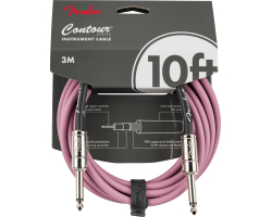 Кабель інструментальний FENDER CABLE CONTOUR SERIES 10' BURGUNDY MIST