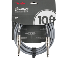 Кабель інструментальний FENDER CABLE CONTOUR SERIES 10' INCA SILVER