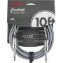 Кабель інструментальний FENDER CABLE CONTOUR SERIES 10' INCA SILVER