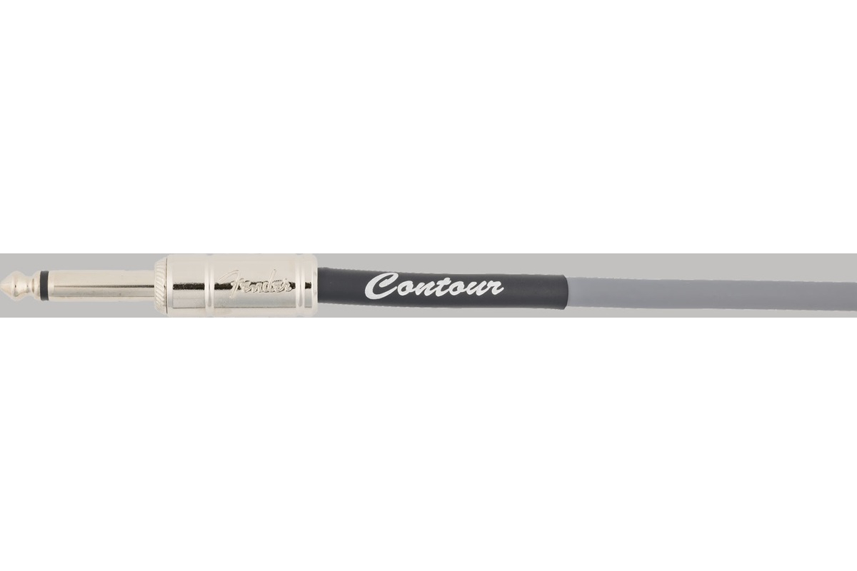 Кабель інструментальний FENDER CABLE CONTOUR SERIES 10' INCA SILVER