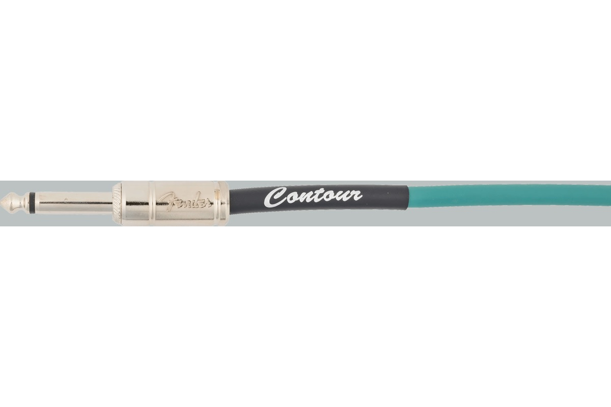 Кабель інструментальний FENDER CABLE CONTOUR SERIES 10' SHERWOOD GREEN