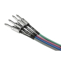 Кабель інструментальний FENDER CABLE CONTOUR SERIES 15' BURGUNDY MIST