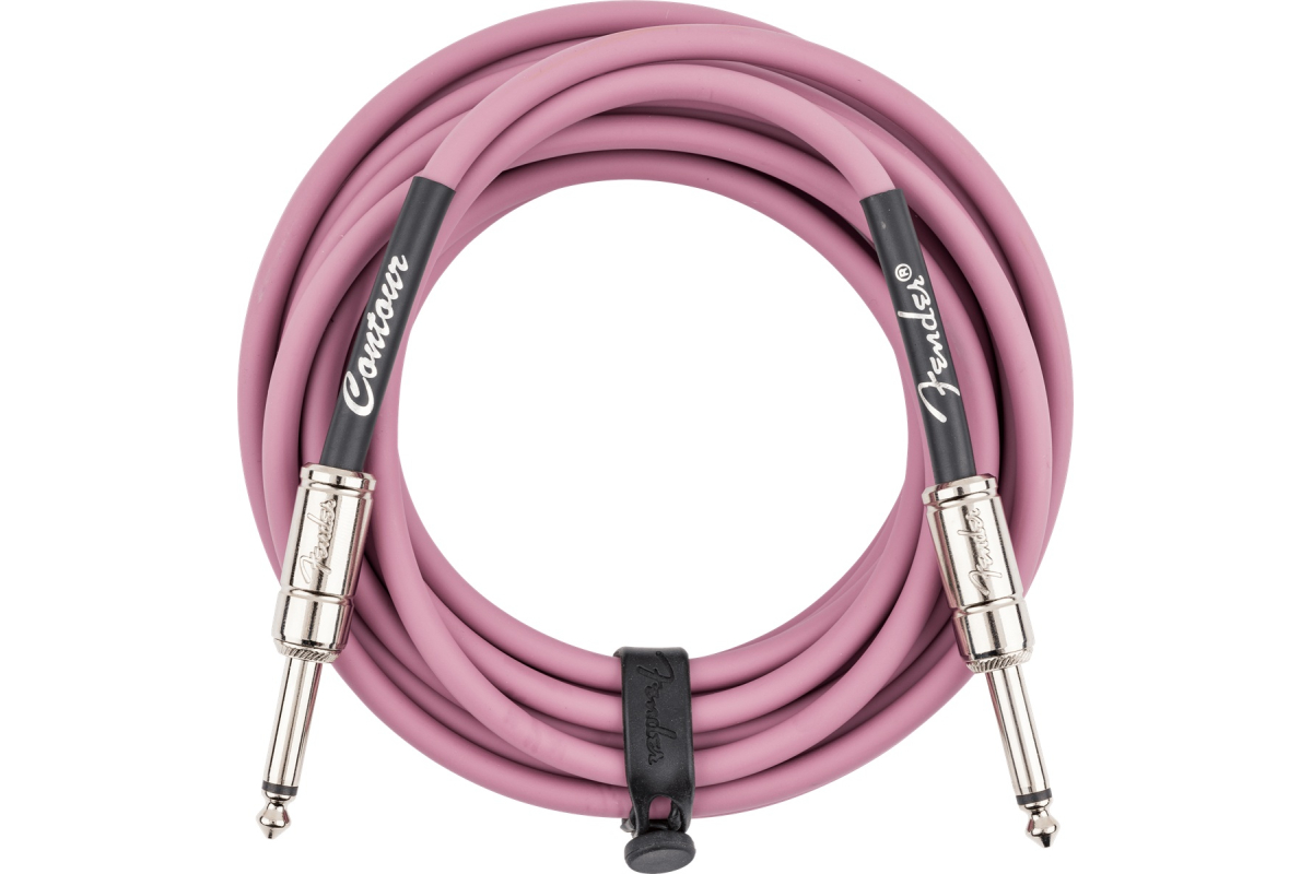 Кабель інструментальний FENDER CABLE CONTOUR SERIES 18.6' BURGUNDY MIST