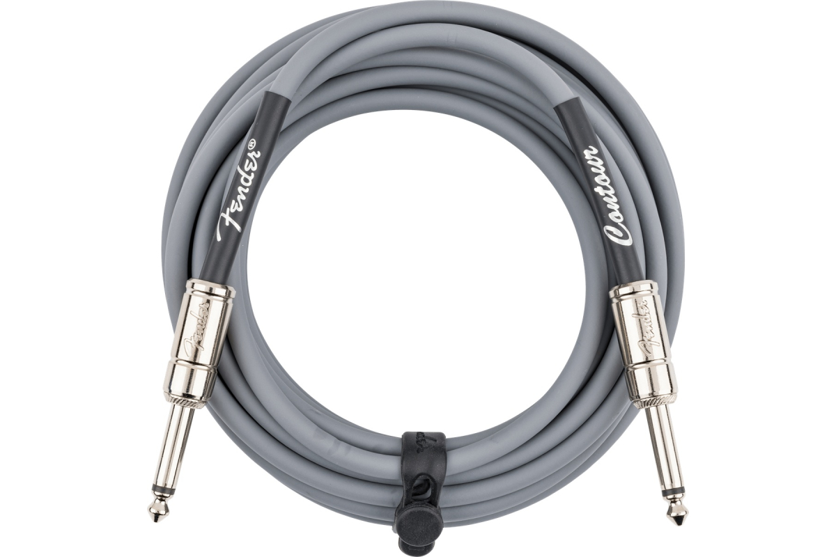 Кабель інструментальний FENDER CABLE CONTOUR SERIES 18.6' INCA SILVER