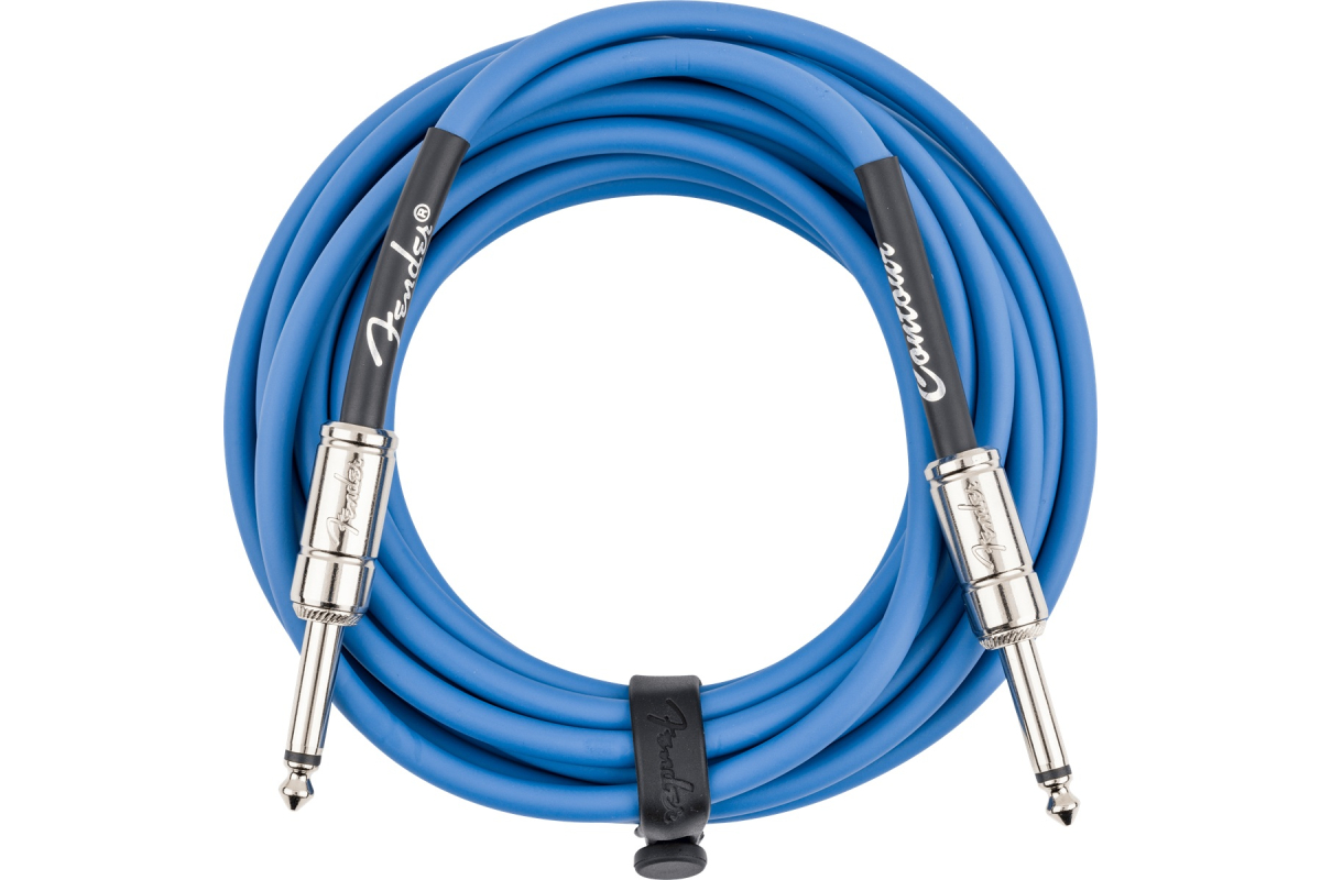 Кабель інструментальний FENDER CABLE CONTOUR SERIES 18.6' LAKE PLACID BLUE